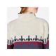 5. ROSSIGNOL W PATTERNED TN SWEATER blue women's sweater