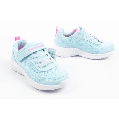 7. Skechers Bounder Blue Velcro Baby Sports Shoes