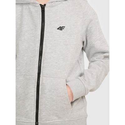 3. Boy's zip-up hoodie 4F 4FJWMM00TSWSM2754-27M