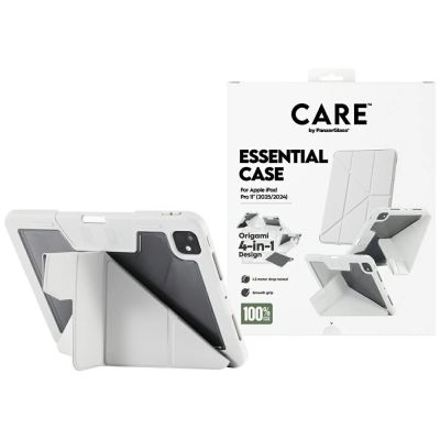 Care by PanzerGlass Y fold case for iPad Pro 11" 2025 / 2024 - light gray