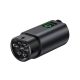 9. V2L Type 2 Adapter - Schuko 3500W with power display and case - black