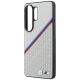 6. BMW Tricolor Metal Logo MagSafe Case for Samsung Galaxy S26 Ultra - Gray