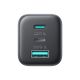 2. Joyroom JR-TO1 GaN 45 USB-C Lightning USB-A Wall Charger - Black