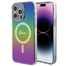 Guess IML Iridescent MagSafe case for iPhone 15 Pro Max 6.7" - multicolor