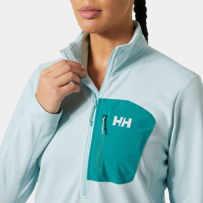 2. Helly Hansen Women's Sweatshirt W VERSALITE 1/2 ZIP FLEECE 49559 537