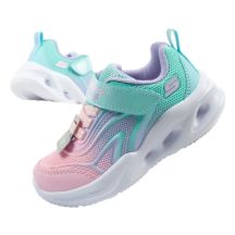 Skechers Color Breeze LED Children's Sports Shoes for Girls Turquoise