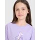 Girls' printed t-shirt 4F4FJRSS25TTSHF2645-52S