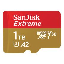 SD card MicroSD 1TB SanDisk Extreme SDXC incl. Adapter