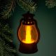 4. LED Oil Lamp Lantern 9 cm, Tealight Candle