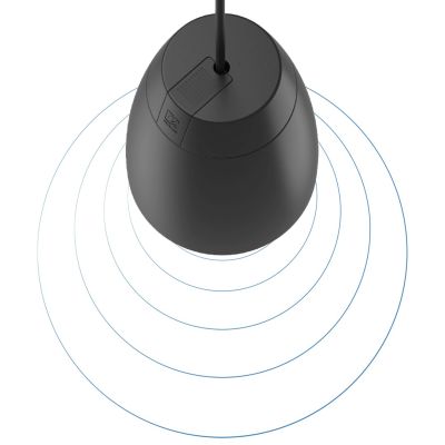 3. 2-way 6-Coly Audac ALTI6/B hanging speaker, black version
