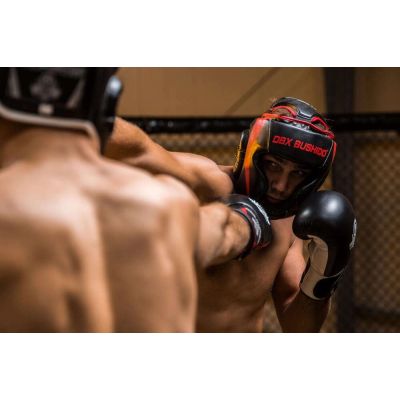 2. M Boxing Helmet - Phantom Red
