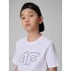 4. Boy's regular printed T-shirt 4F 4FJRSS26TTSHM3599-10S