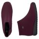 5. Rieker TEX 98251-35 waterproof insulated burgundy women's ankle boots
