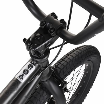 24. Huffy Symbol Freestyle 20" Charcoal BMX bike