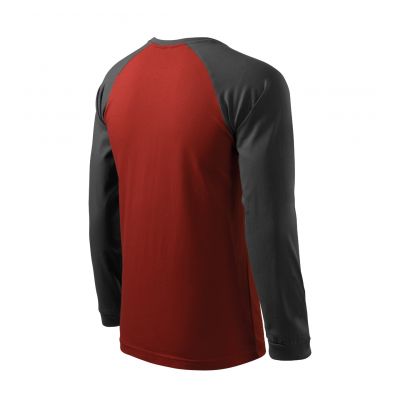 3. Malfini Street LS M T-shirt MLI-13023 marlboro red