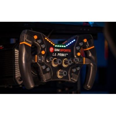 7. Asetek La Prima Black PC Steering Wheel