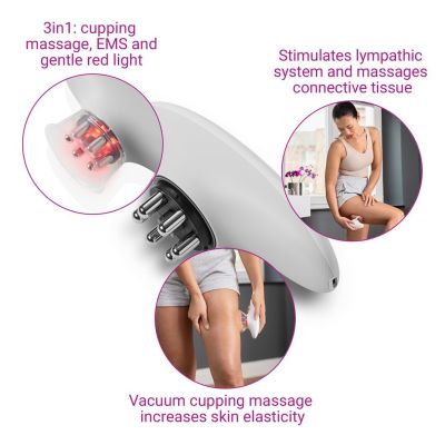 6. Medisana VC 150 3-in-1 vacuum massager