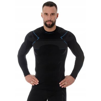 Brubeck Thermo Men's Thermal Underwear T-Shirt Black - LS13040A