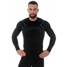 Brubeck Thermo Men's Thermal Underwear T-Shirt Black - LS13040A