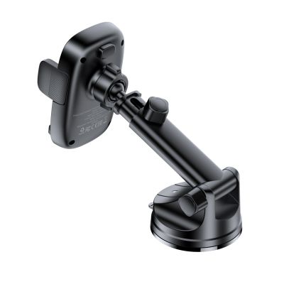 2. Acefast D49 Car Mount with Wireless Charger for Dashboard - Black