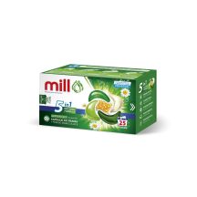 MILL PRO 5k laundry capsules + softener pearls UNIVERSAL 25 pcs