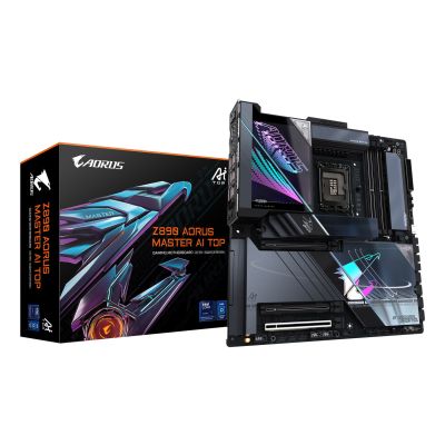 9. GIGABYTE Z890 AORUS MASTER AI TOP E-ATX Motherboard Sockel 1851 TB4/WIFI7