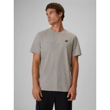 Men's regular plain T-shirt 4F 4FRMM00TTSHM4192-27M