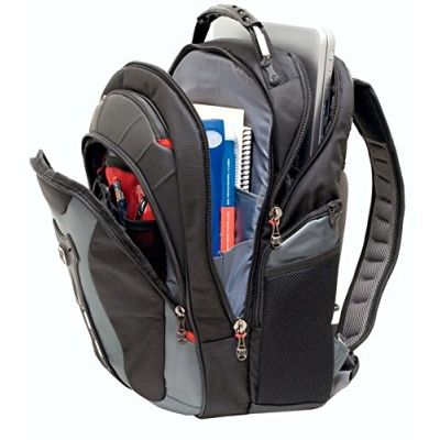 4. Wenger SwissGear 600639 43.2cm (17") Laptop Backpack Black, Gray