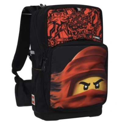 Children's school backpack for kindergarten red 18L Lego Ninjago Optimo Plus - 20222-2302