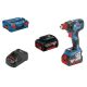 BOSCH.KEY UD.1/2" / HEX 1/4" GDX 18V-200 C 2x5.0Ah 200Nm LB