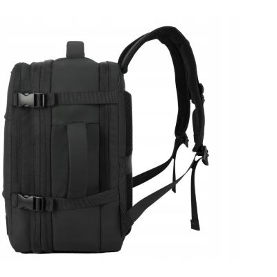 4. NOVEEN CTB500 Black 40x20x25 Cabin Travel Backpack with Pump