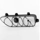 ROCKBROS TL003 bicycle frame bag, white