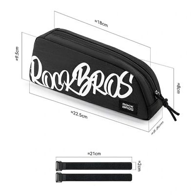 3. Rockbros G009 Flash Journey Top Tube Bike Bag 0.8L - Black