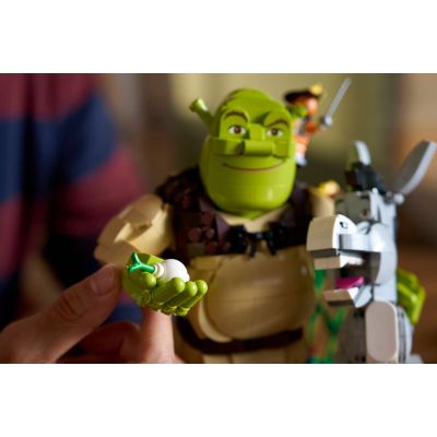 7. LEGO Icons 72423 - Shrek, Donkey & Puss in Boots