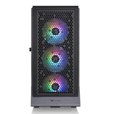 2. THERMALTAKE CERES 500 ARGB*4 TEMPERED GLASS - BLACK CA-1X5-00M1WN-00