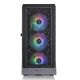 2. THERMALTAKE CERES 500 ARGB*4 TEMPERED GLASS - BLACK CA-1X5-00M1WN-00