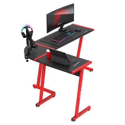 7. Huzaro Hero 6.0 Red Gaming Desk