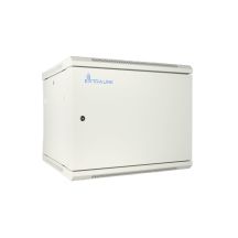 Extralink Rack Cabinet 9U 600x600 ASP Gray, wall-mounted, solid sheet metal door