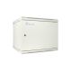 Extralink Rack Cabinet 9U 600x600 ASP Gray, wall-mounted, solid sheet metal door