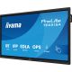 3. iiyama TE6515A-B2AG signage display Kiosk 163.8 cm (64.5") Wi-Fi 550 cd/m2 4K Ultra HD Black Touchscreen Built-in processor Android 24/7