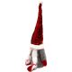 3. DECORATIVE gnome with magic sequins 35cm gray