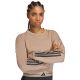 10. Women's adidas Hyperglam sweatshirt beige KQ5197