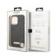 8. Guess GUHMP13LSAPSTK iPhone 13 Pro / 13 6.1" black/black hardcase Peony Logo Plate MagSafe