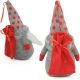 10. DECORATIVE SANTA CLAUS WITH GIFT BAG 20CM GRAY