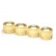 5. Index Card Rings 60 x 45 mm Semi-Transparent White