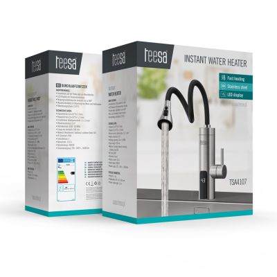 16. TEESA FLOW-THROUGH WATER HEATER TSA4107 METAL KITCHEN FAUCET WITH FLEXIBLE SPOUT