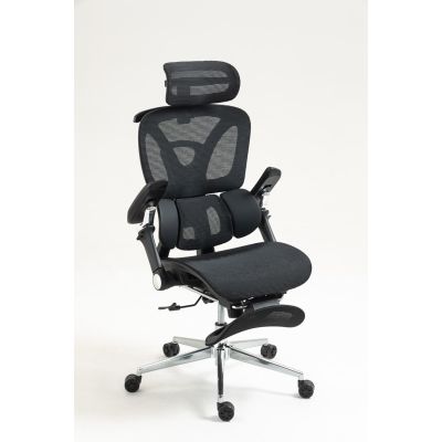 23. Activejet ergonomic office chair YK848, black