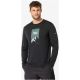 2. Men’s SUPER.NATURAL M 2 Pitch LS Long-Sleeve Shirt, Black