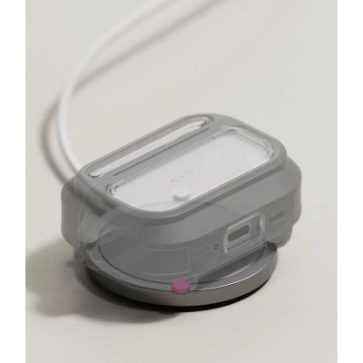 4. Ringke UX Magnetic Case for AirPods Pro 3 - Black and Clear