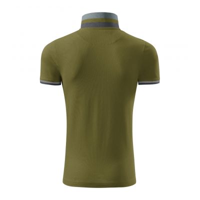3. Malfini Collar Up M MLI-256A3 polo shirt avocado green